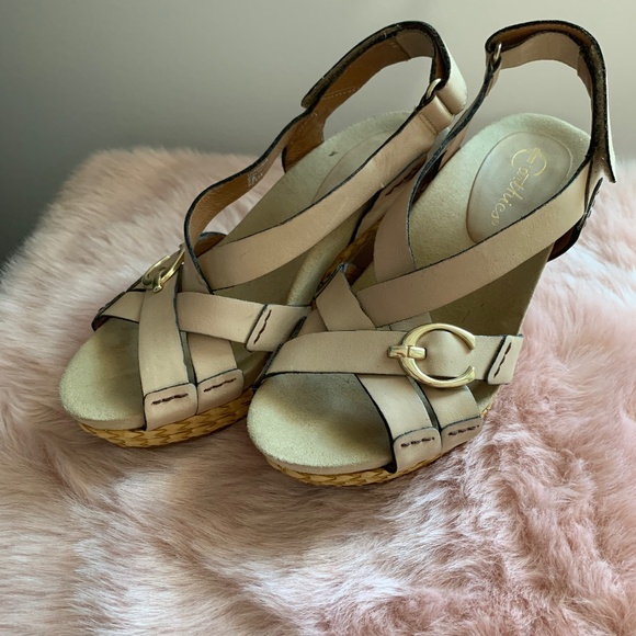 Earthier  Wedge Sandals - Picture 1 of 3